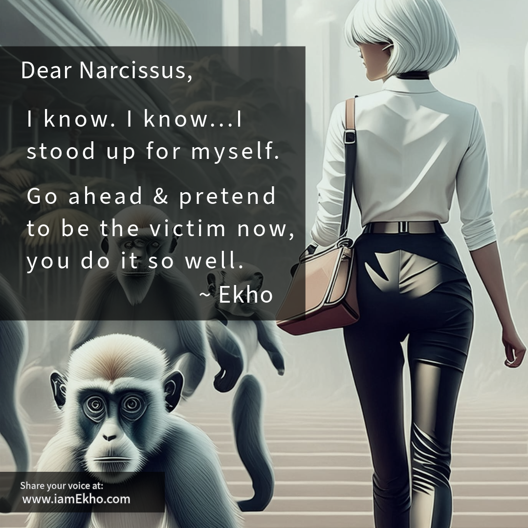 Pretend to be the Victim