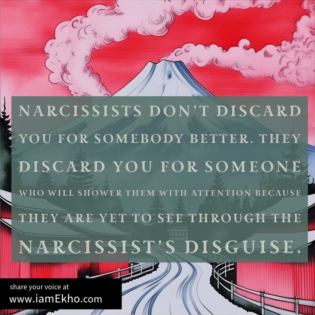 A Narcissist's Disguise