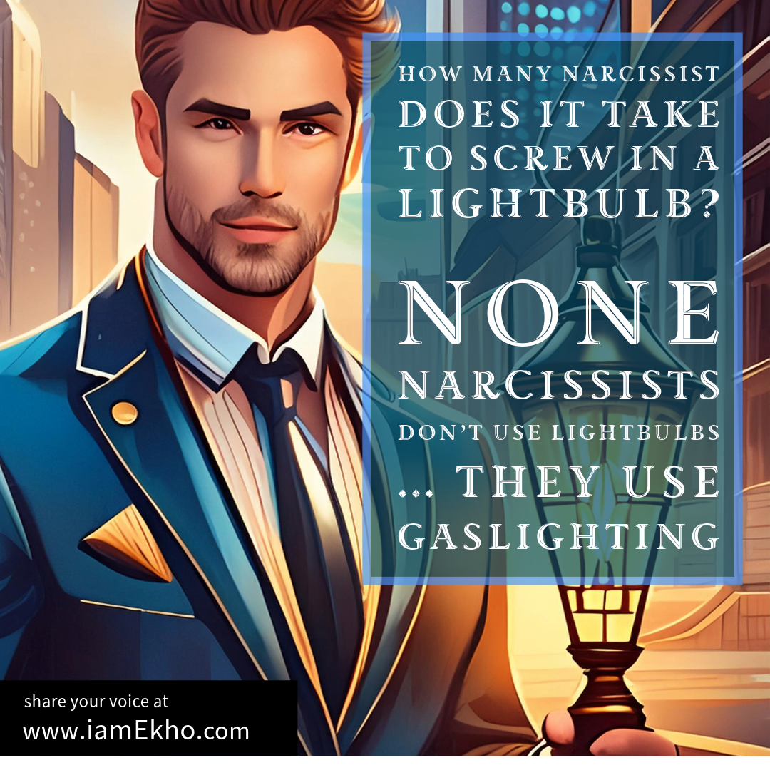 Narcissist Screws in a Lightbulb