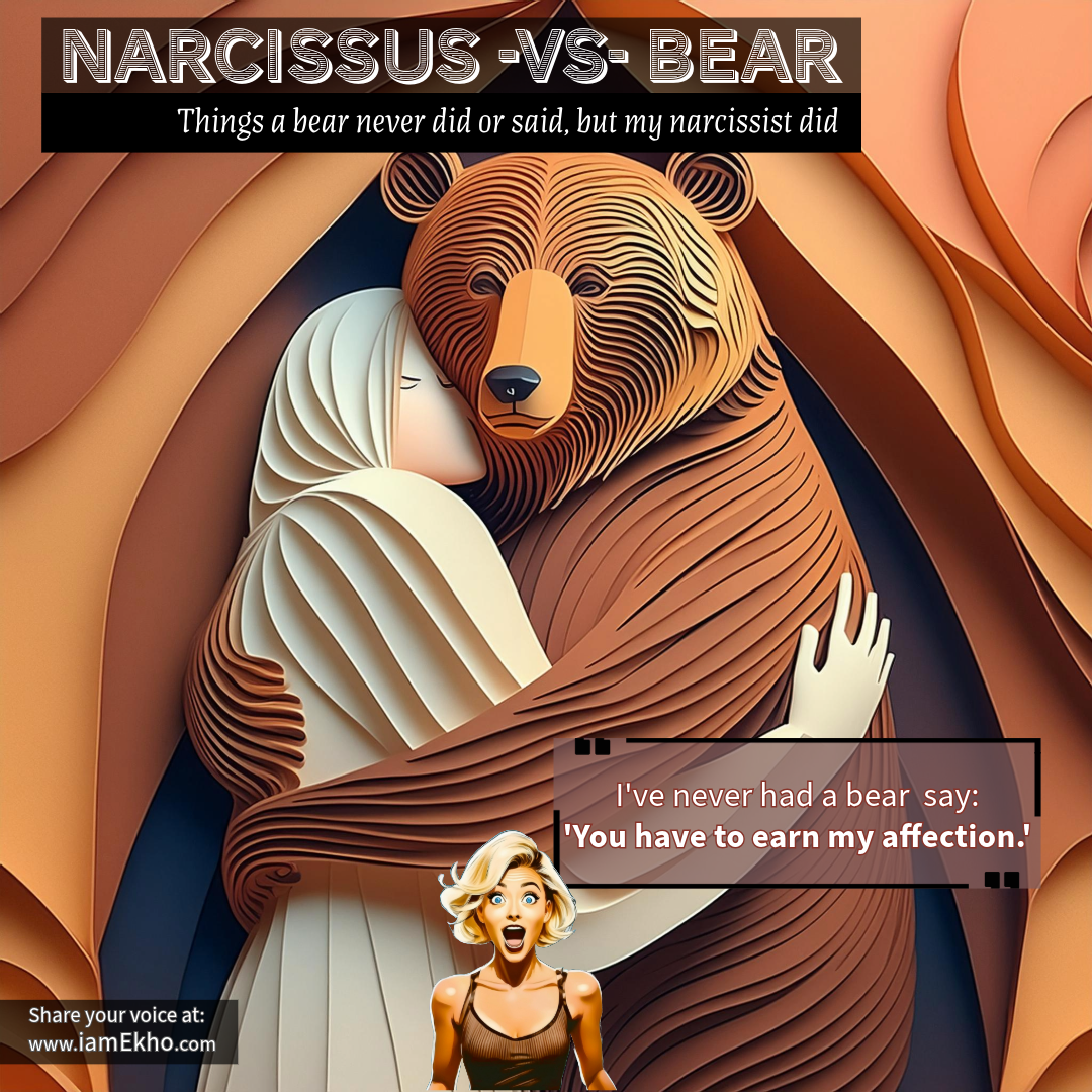 You have to earn my affection