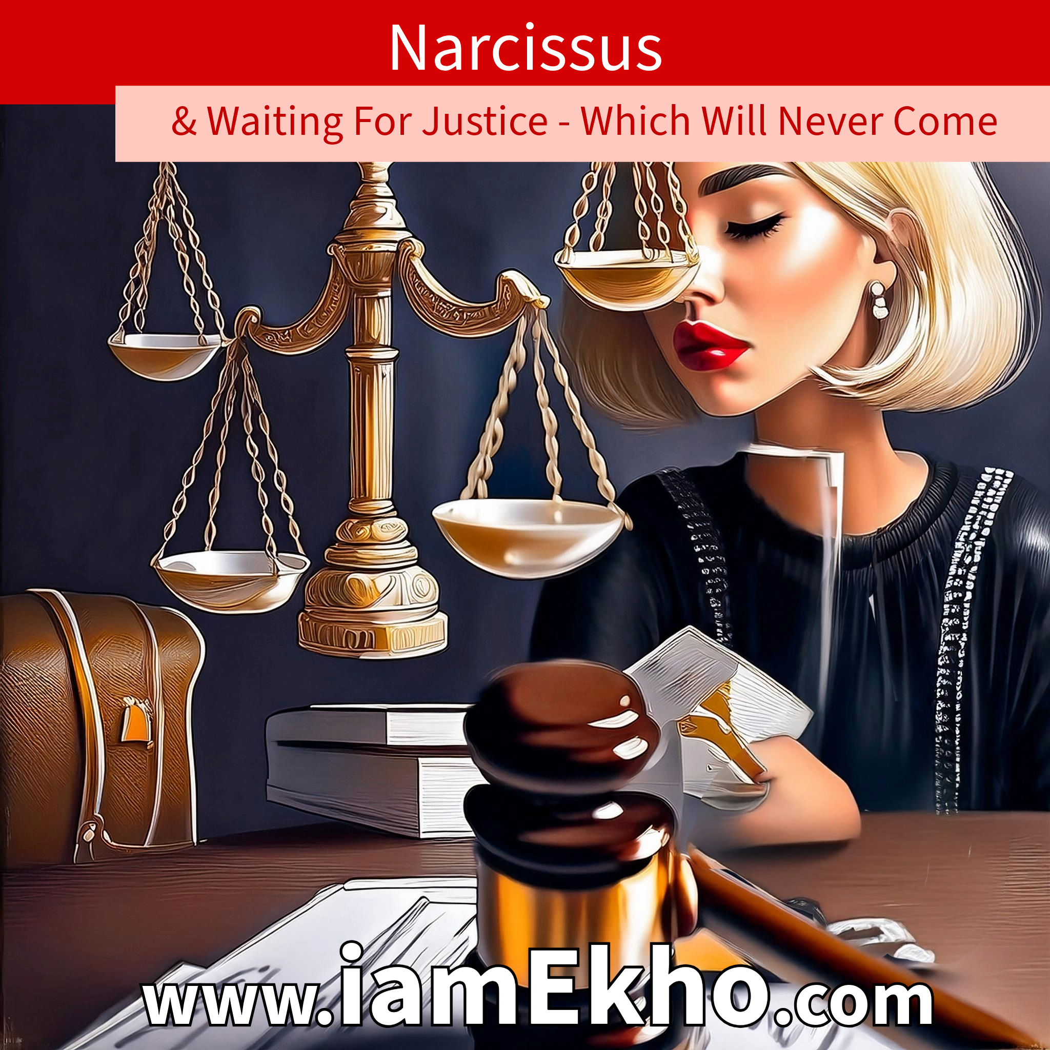 Narcissists and Waiting For Justice - Which Will Never Come