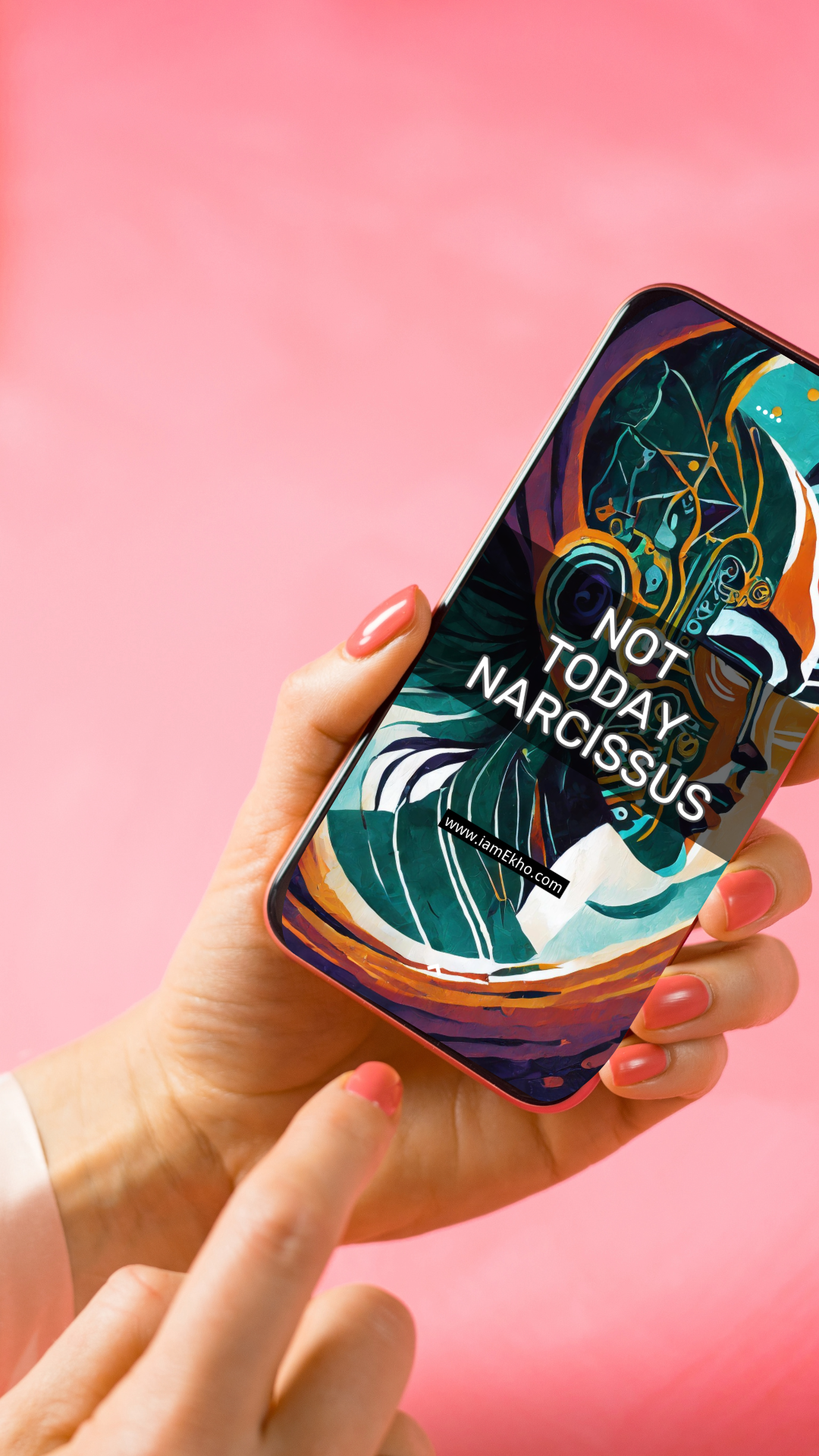 NOT TODAY NARCISSUS (free phone lock/home screen download)